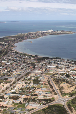 Aeiral photo of Ceduna